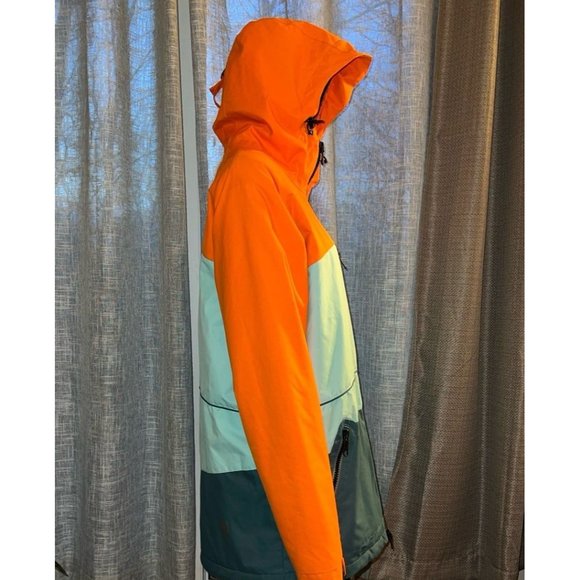 ORAGE Men's Xavier Pro Insulated Shell Ski Jacket Weatherproof Fleece Lined - Picture 8 of 12